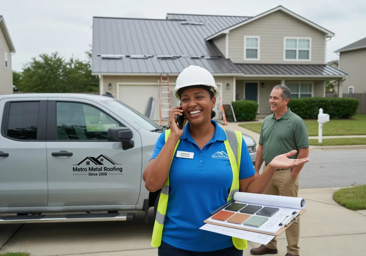 Storm Damage Metal Roof Repair in Saint Paul, IA